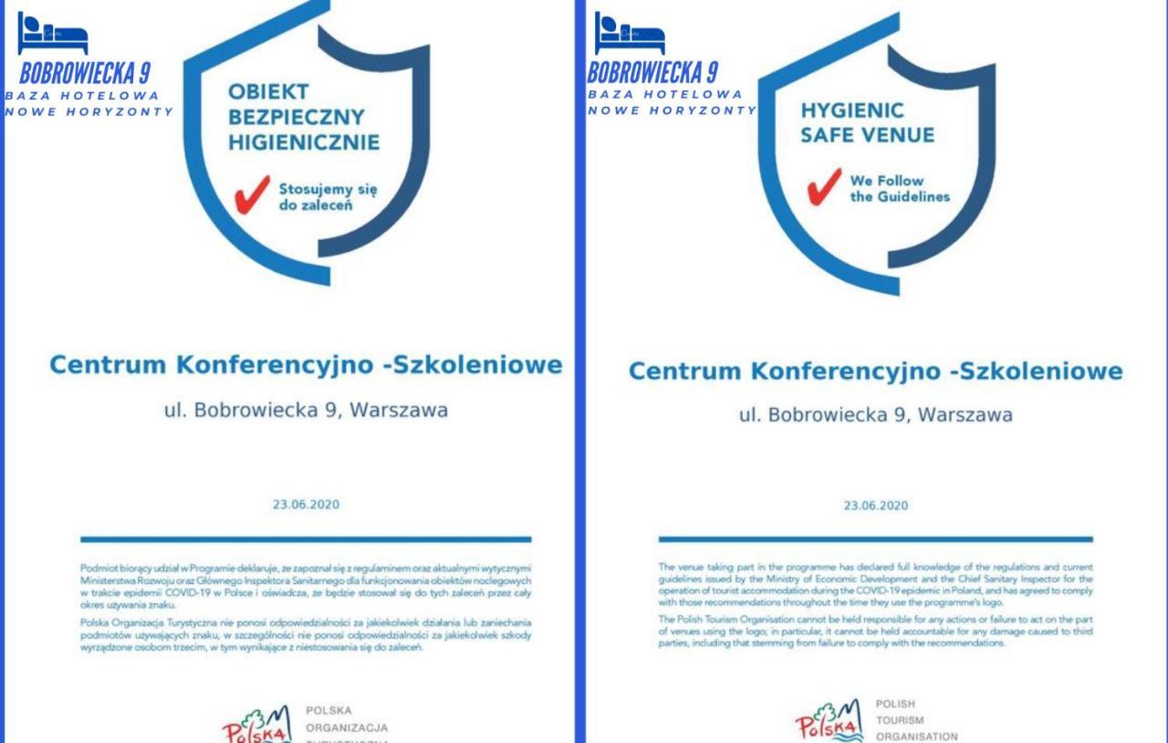 Baza Hotelowa Bobrowiecka 9 Warszawa Eksteriør billede
